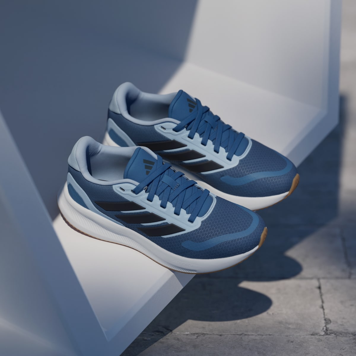 Tenis casuales para niños color azul - vista 4