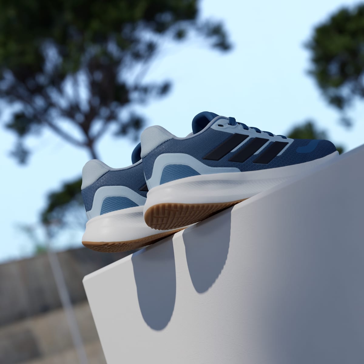 Tenis casuales para niños color azul - vista 7