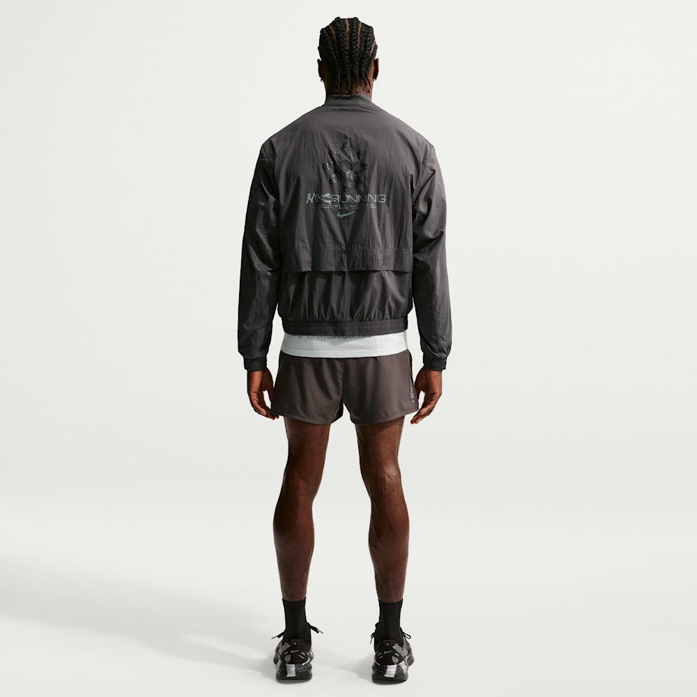 Chaquetas para correr para hombre en gris · IO0548-254 - vista 5