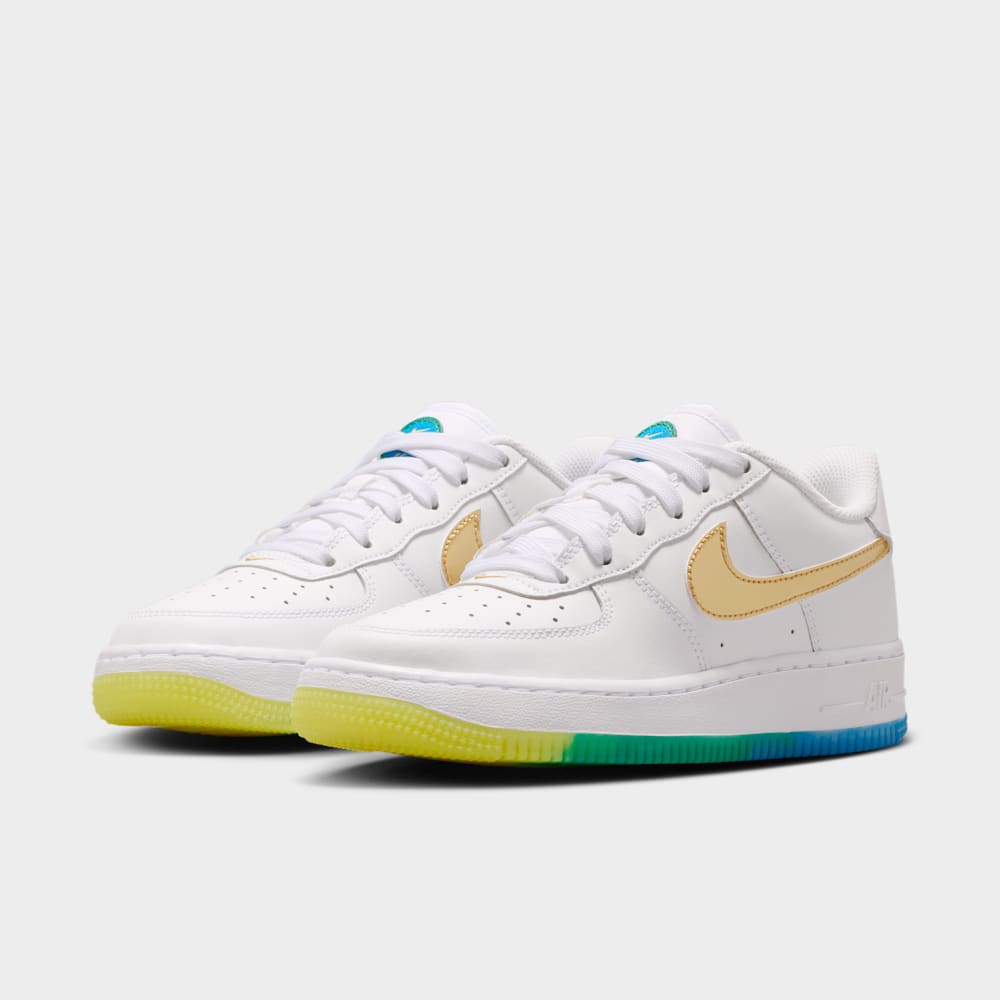 Tenis casual para niño en blanco · IR3538-100 - vista 5