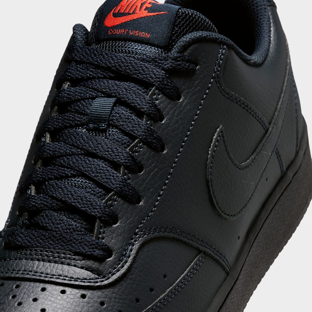 Tenis casual para hombre en negro · IO7747-400 - vista 7