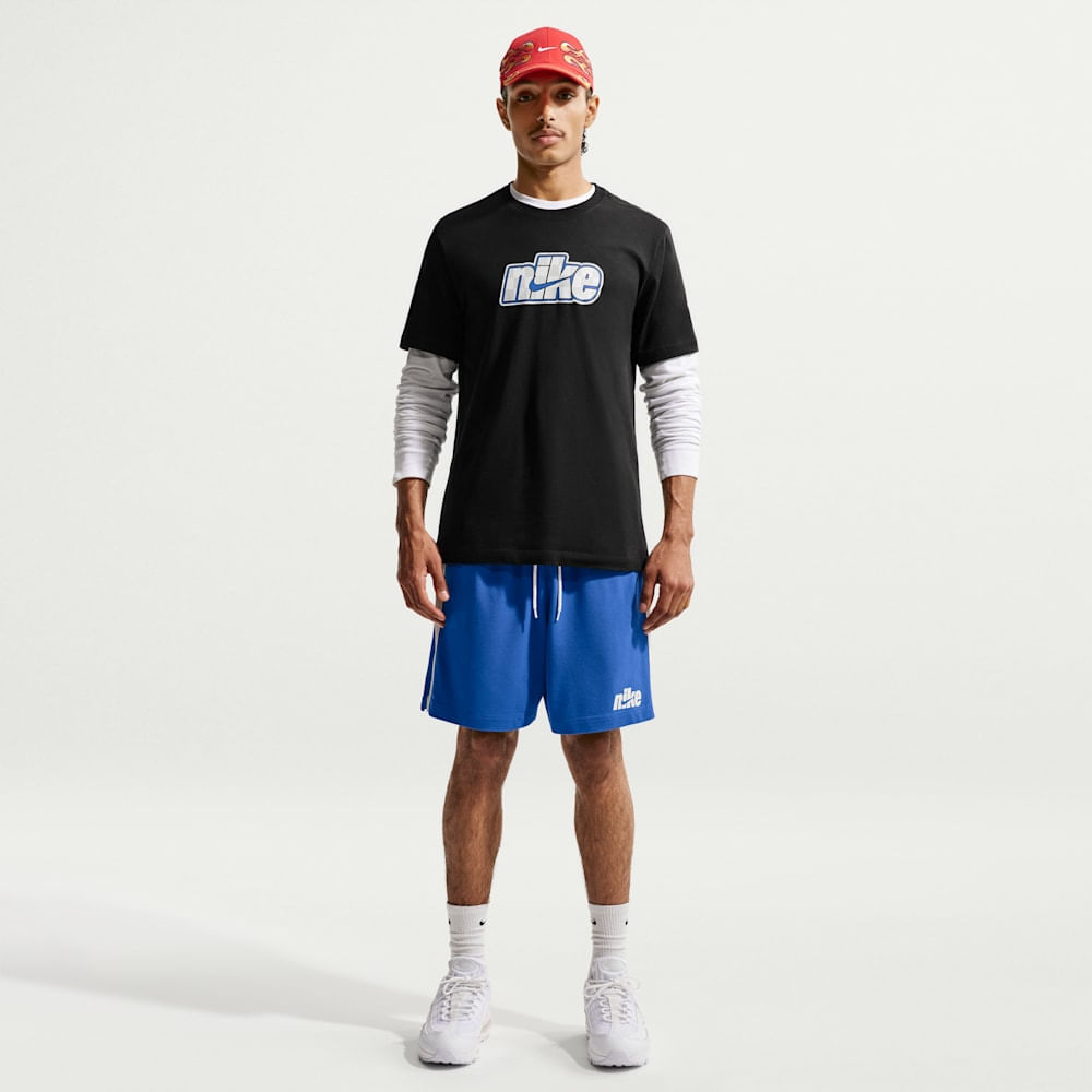 Camisetas y esqueletos casual para hombre en negro · IM9333-010 - vista 4