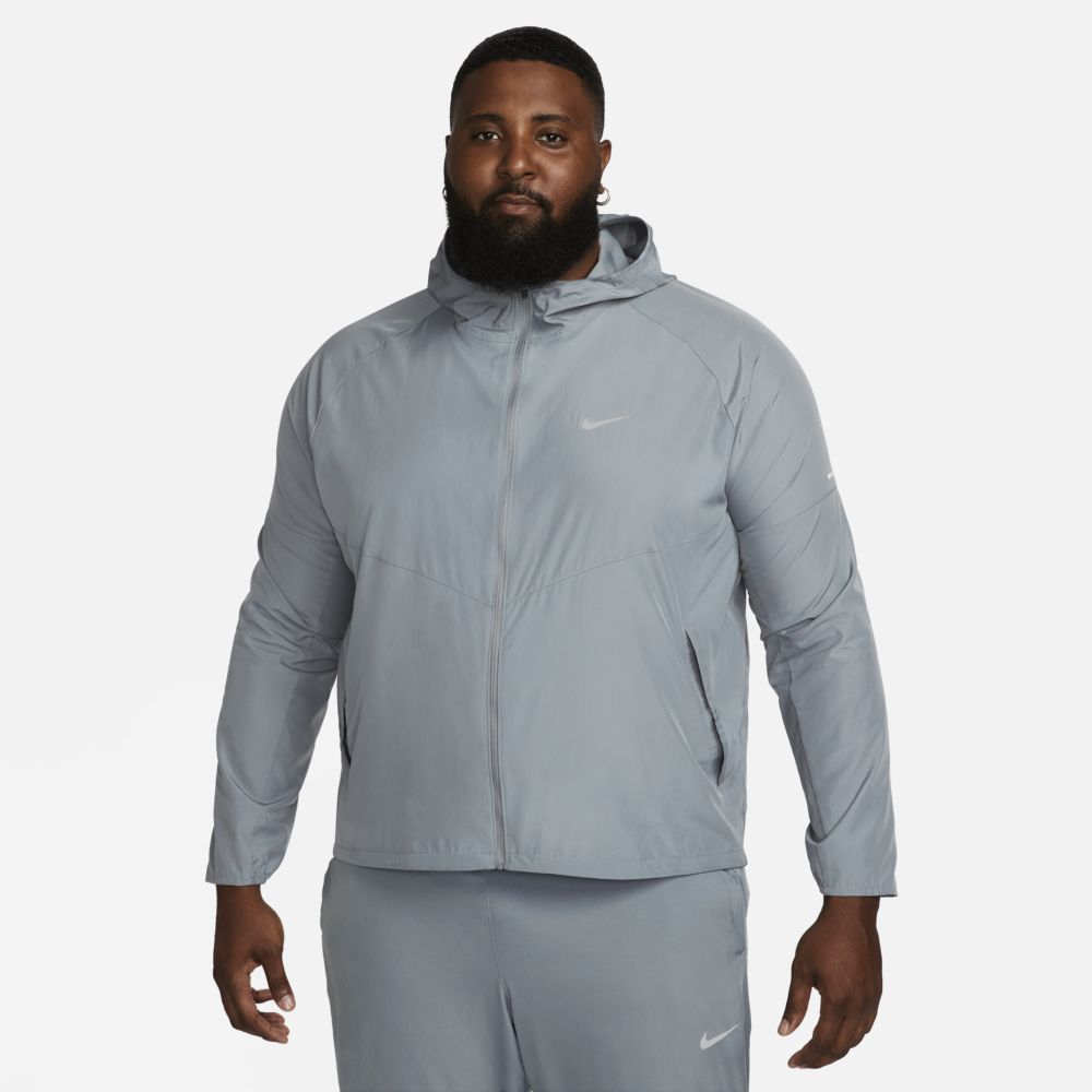 Chaquetas para correr para hombre en gris · DD4746-084 - vista 12