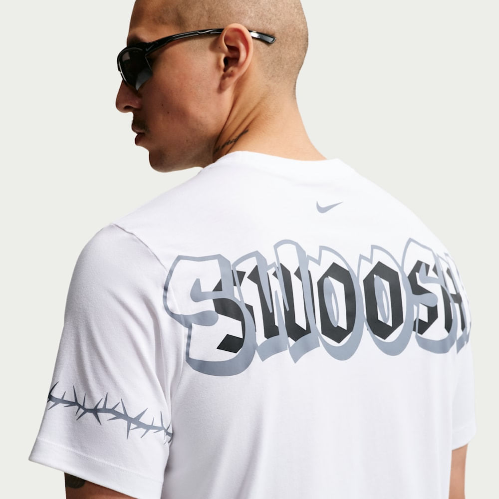 Camisetas y esqueletos casual para hombre en blanco · IR6860-100 - vista 2