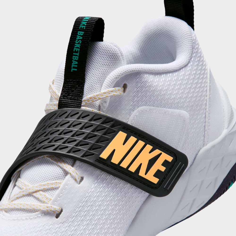 Tenis de básquetbol para niño en blanco · HF6279-105 - vista 9