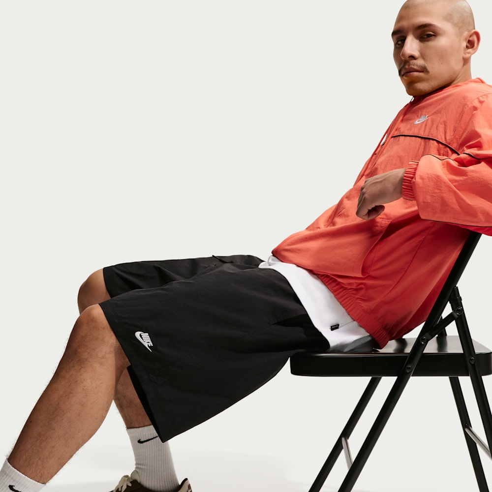 Shorts y Pantalonetas casual para hombre en negro · IF0844-010 - vista 4