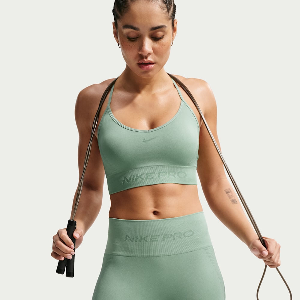 Brasier y Tops deportivos para entrenamiento para mujer en verde · IB9843-006 - vista 1