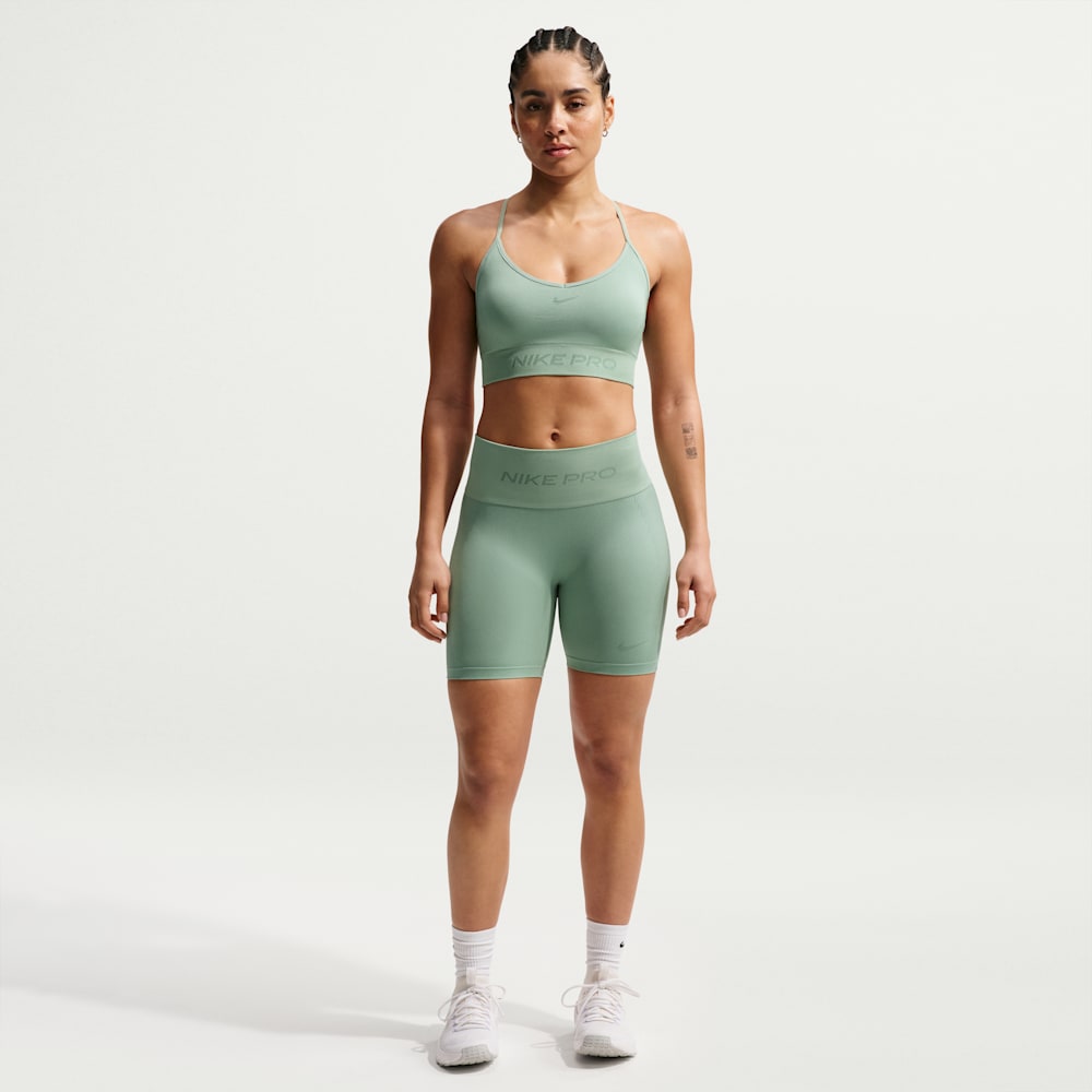 Brasier y Tops deportivos para entrenamiento para mujer en verde · IB9843-006 - vista 4