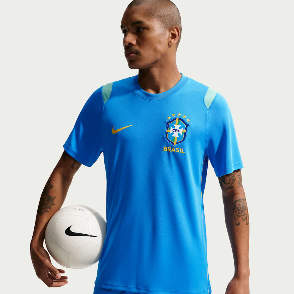 Camisetas y esqueletos de fútbol para hombre en azul · IR0904-435 - vista 3