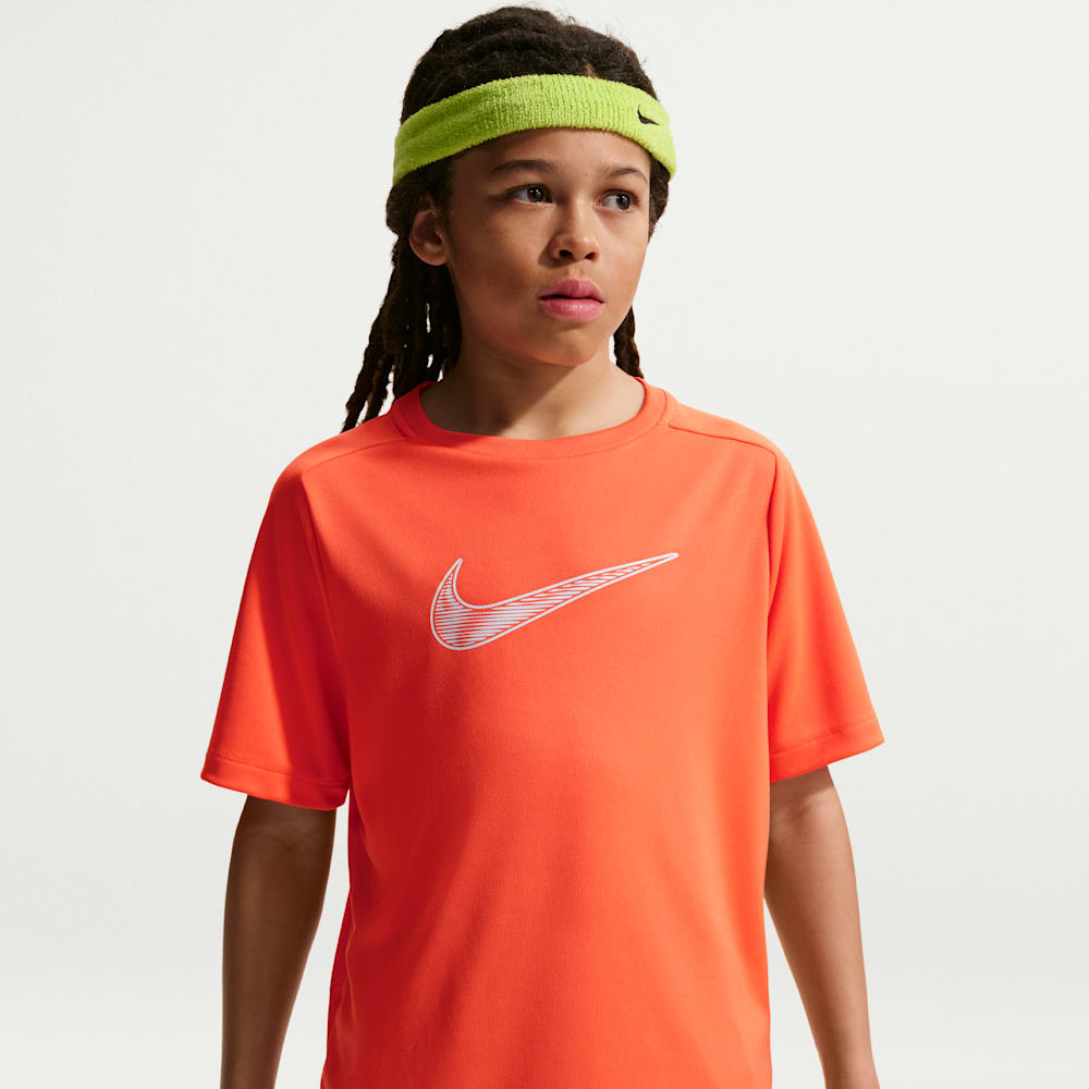 Camisetas y esqueletos para entrenamiento para niño en naranja · IF2430-842 - vista 1