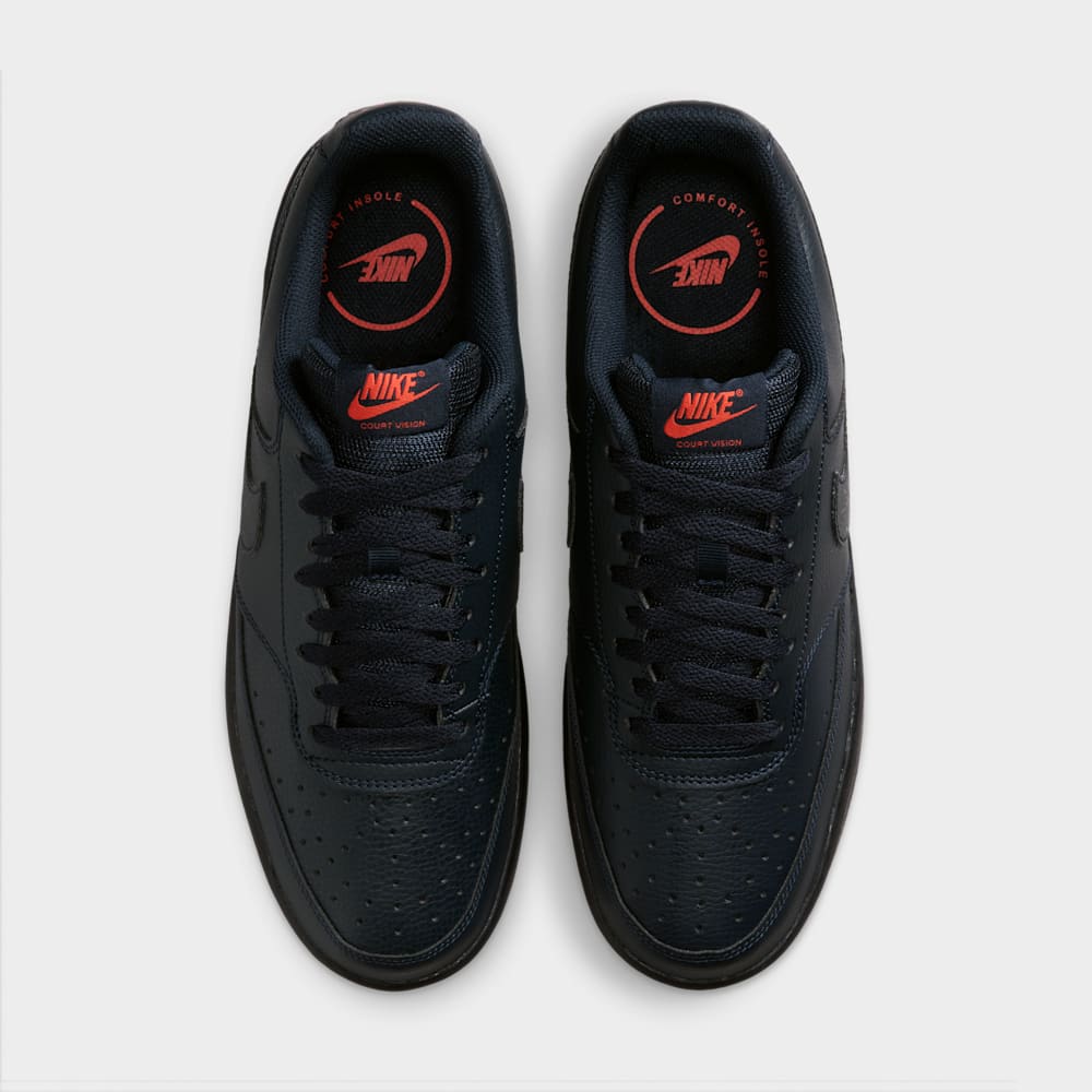 Tenis casual para hombre en negro · IO7747-400 - vista 4