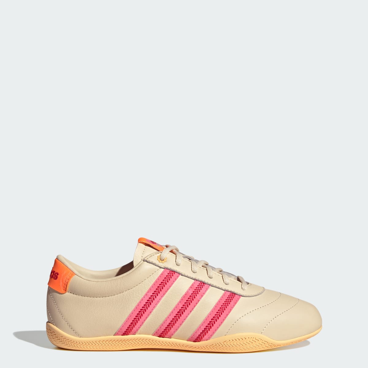 Tenis casuales para mujer color blanco y rosa - vista 1