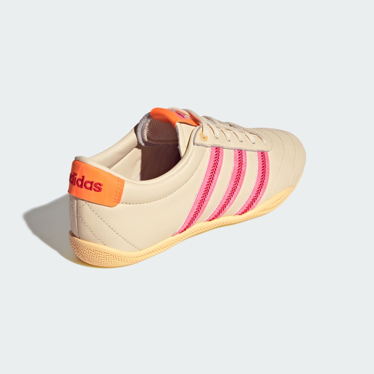 Tenis casuales para mujer color blanco y rosa - vista 7