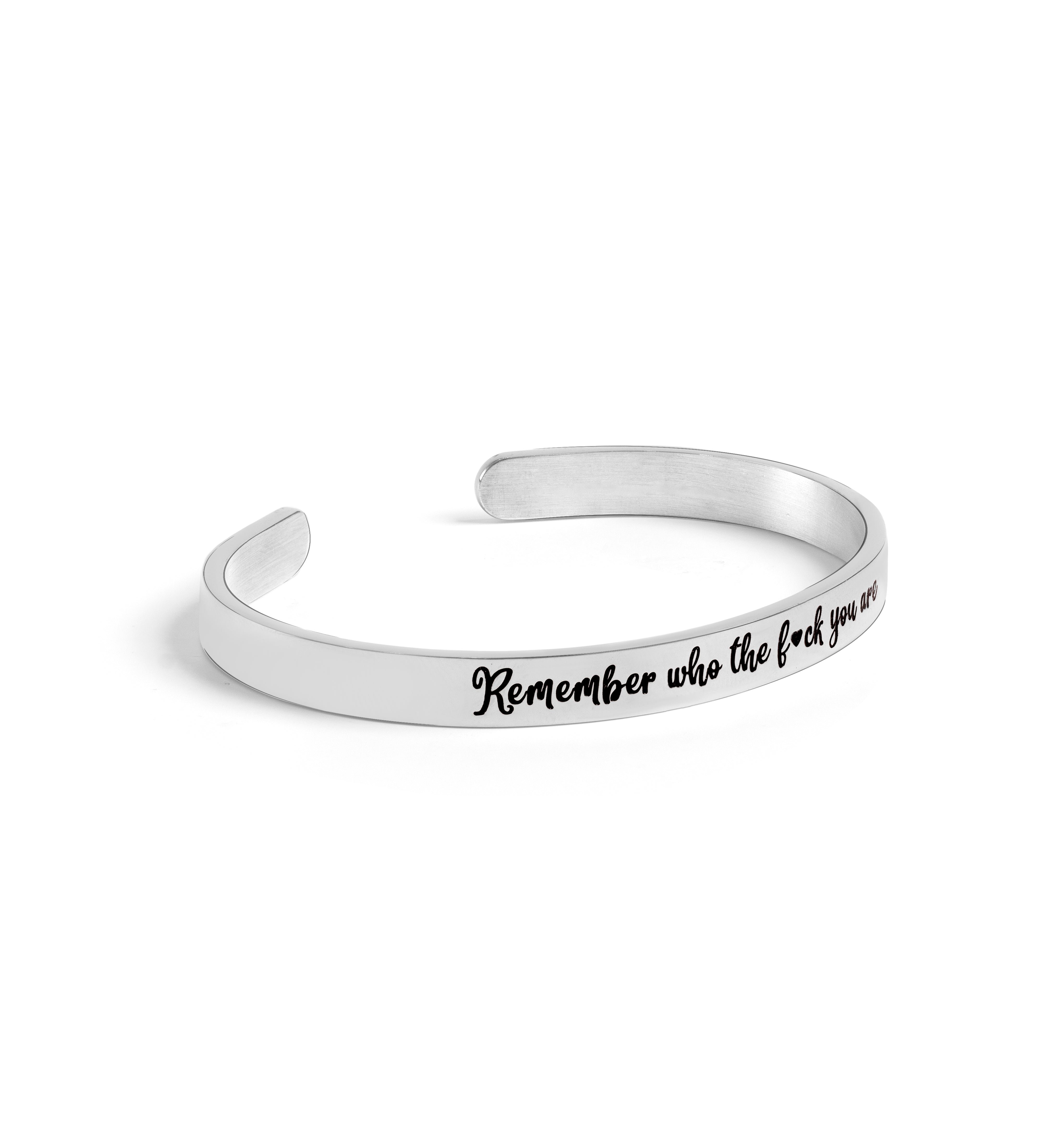 Remember Who Bangle Bracelet