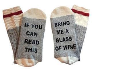 Bring Me Wine Socks