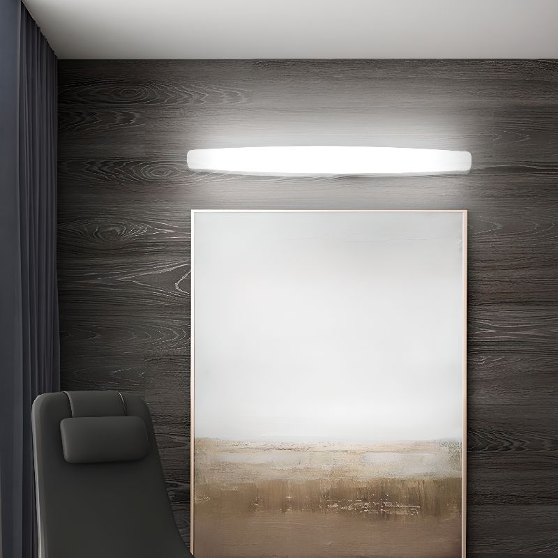 1 Light Modern Cozy Light Regular Hardwired Bathroom Vanity Light with Surrounding Polymethyl Methacrylate (pmma) Shade, 220V-240V-Fnaisn