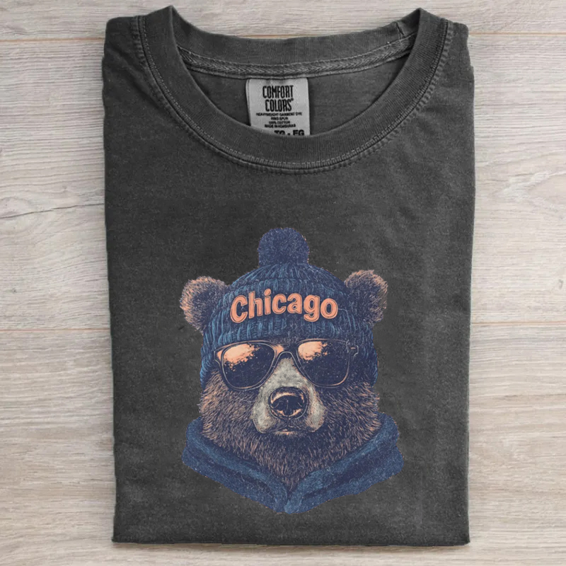 Comfort Colors Chicago Football T-shirt