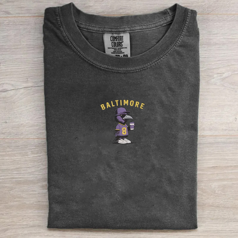 Comfort Colors Baltimore Football Bird Shirt