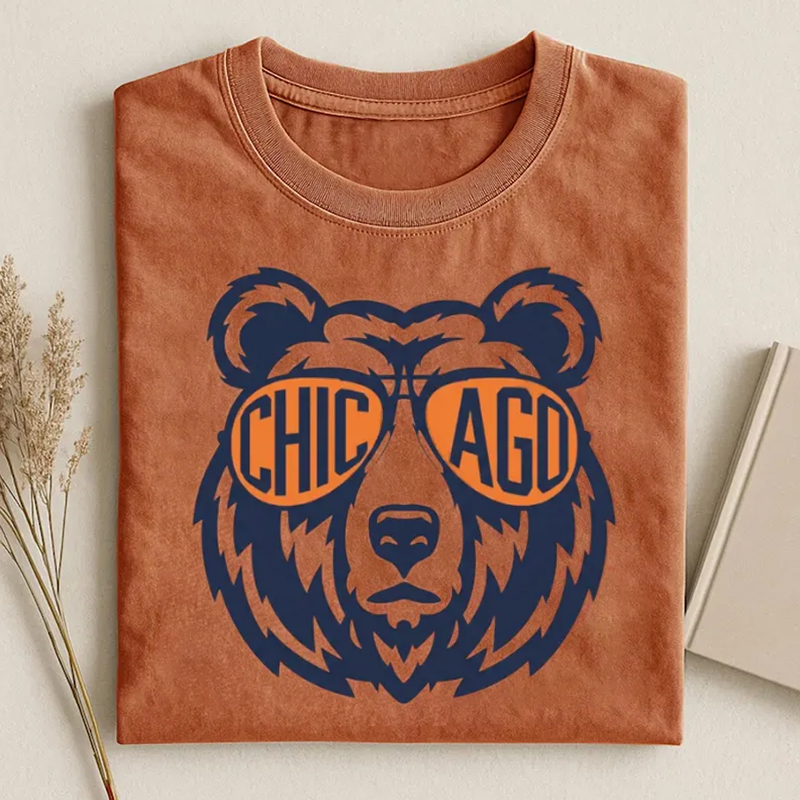 Chicago Football Graphic T-shirt