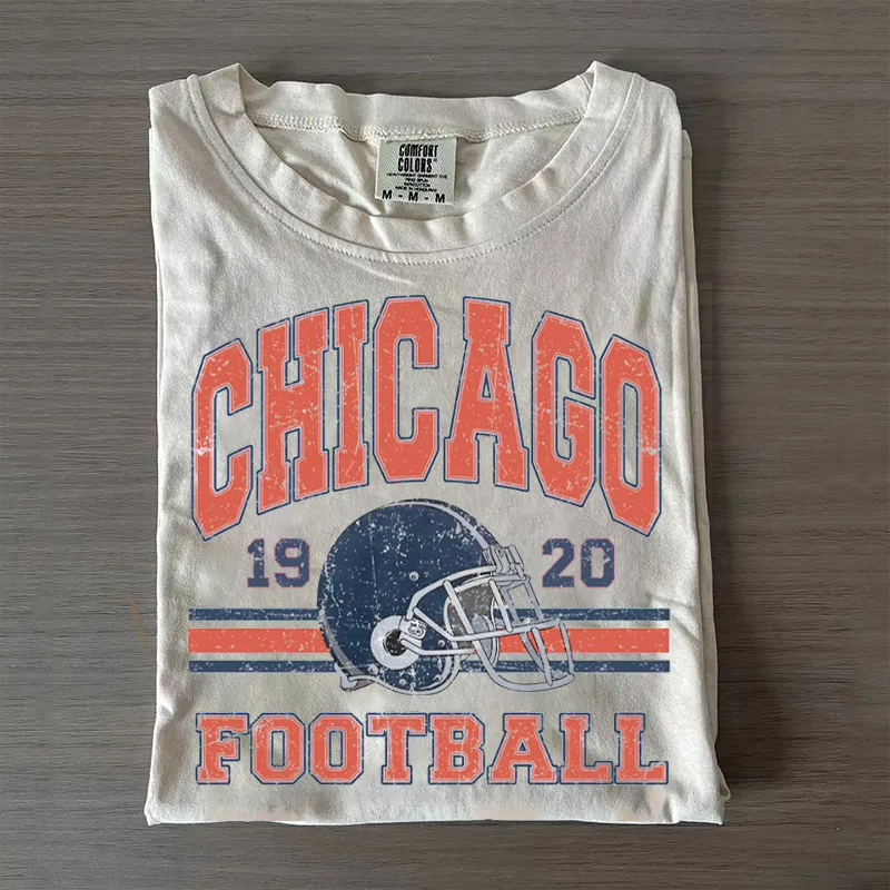 Chicago Football Graphic T-shirt