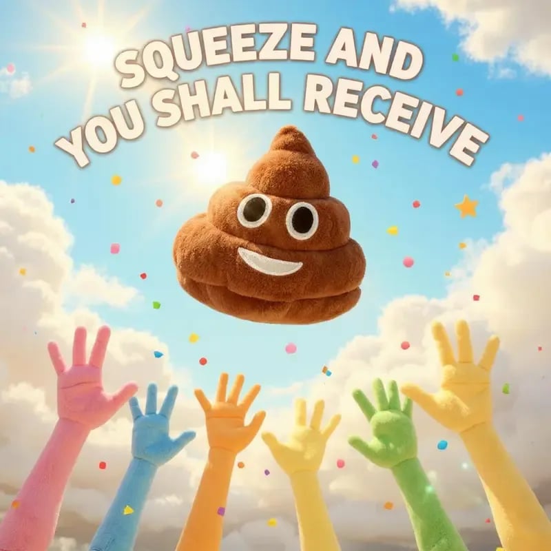 🎁Lowest price ever💥Funny Talking Poop Plush Toy – Makes Fart Sounds!