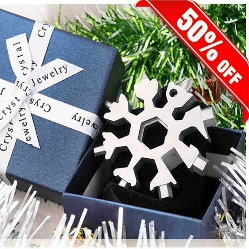 🎅Christmas idea🧶 18-in-1 Snowflake Multi-Tool