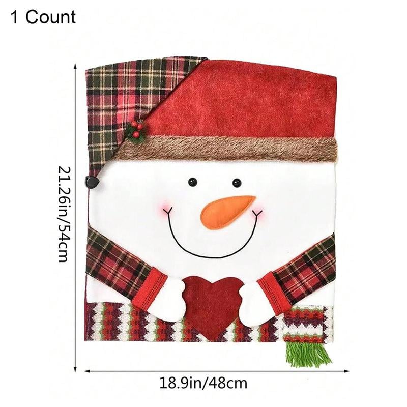 🔥-Cute Christmas Themed Chair Cover🎄