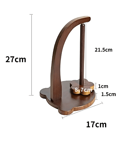 Christmas Gift For Your Friend Who Crochets 🧶✨Wooden Yarn Spool Rack