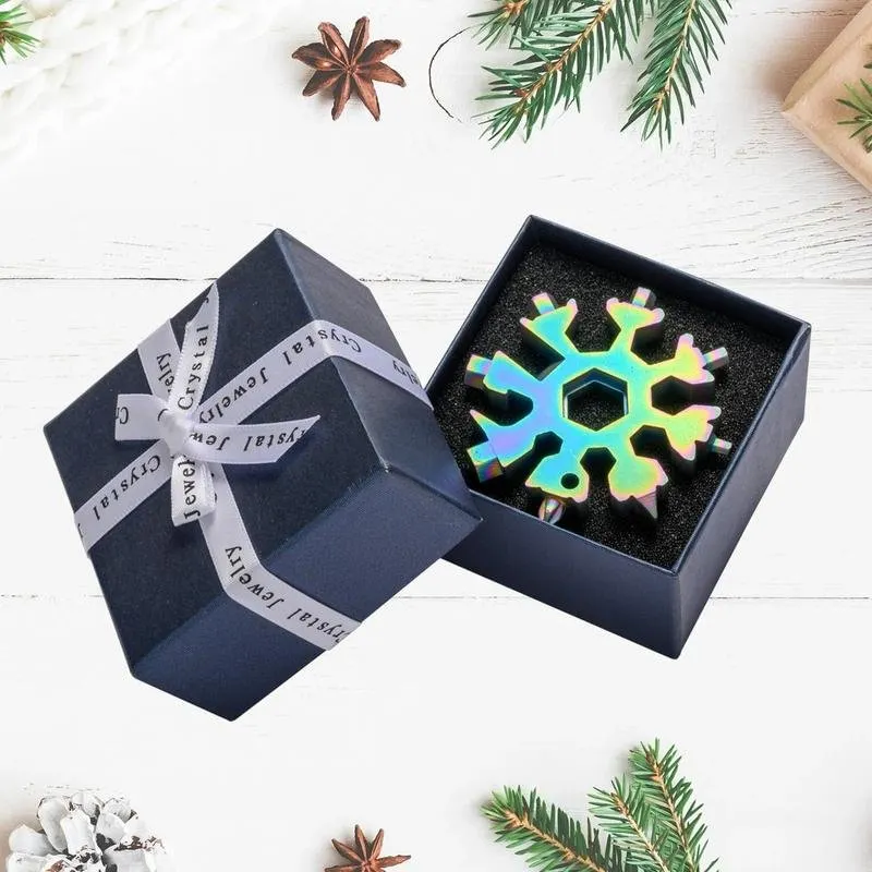 🎅Christmas idea🧶 18-in-1 Snowflake Multi-Tool