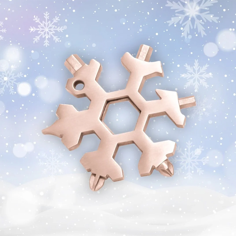 🎅Christmas idea🧶 18-in-1 Snowflake Multi-Tool