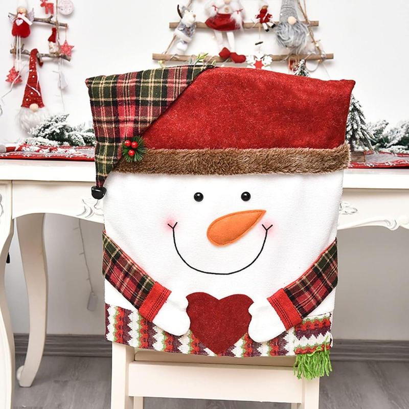🔥-Cute Christmas Themed Chair Cover🎄