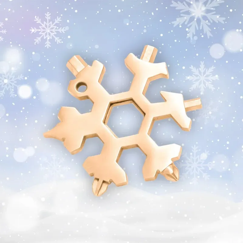 🎅Christmas idea🧶 18-in-1 Snowflake Multi-Tool