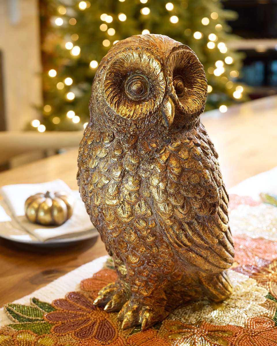 Bronzed Tabletop Birds