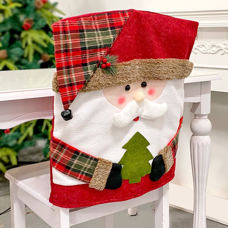 🔥-Cute Christmas Themed Chair Cover🎄
