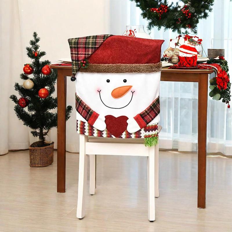 🔥-Cute Christmas Themed Chair Cover🎄