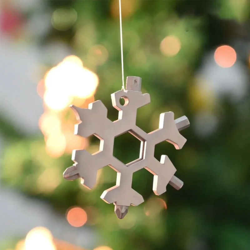 🎅Christmas idea🧶 18-in-1 Snowflake Multi-Tool