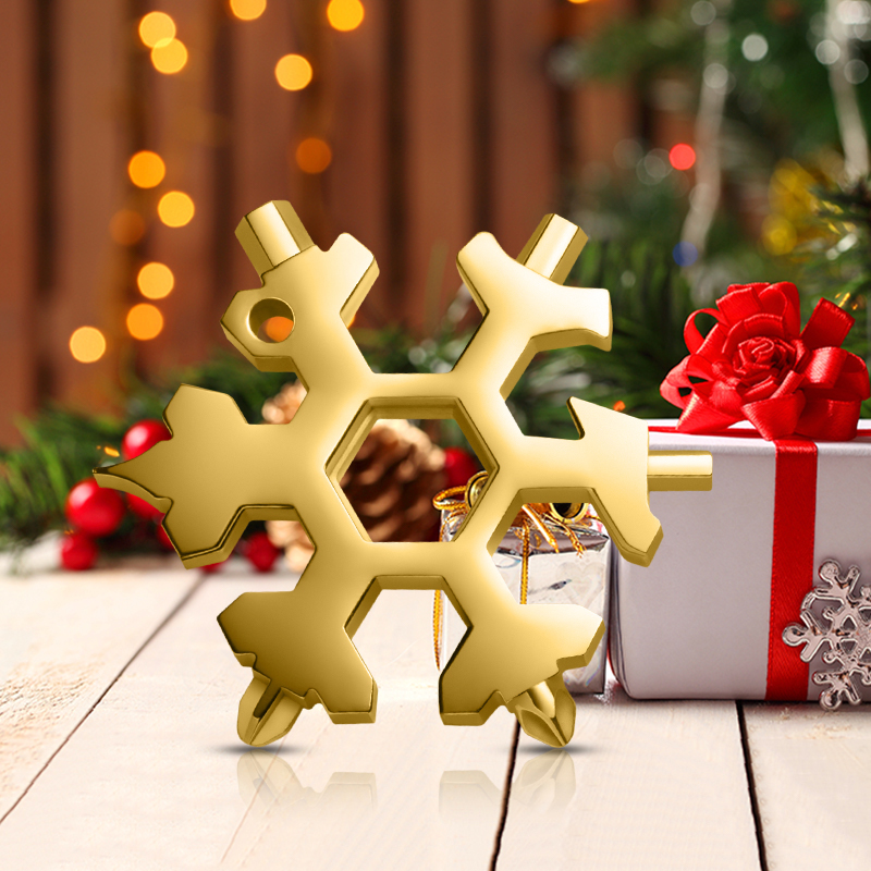 🎅Christmas idea🧶 18-in-1 Snowflake Multi-Tool