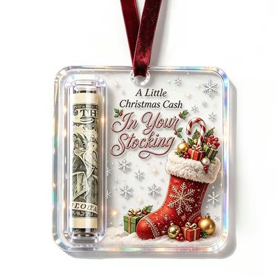  Creative  Christmas Cash Holder Tree Ornament