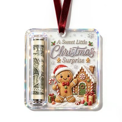  Creative  Christmas Cash Holder Tree Ornament