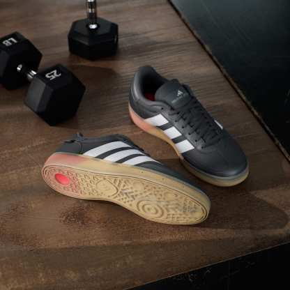 Training Spezial 트레이닝화 - Core Black / Chalk White / Lucid Red - JS3038 - HeroMrktng View 4