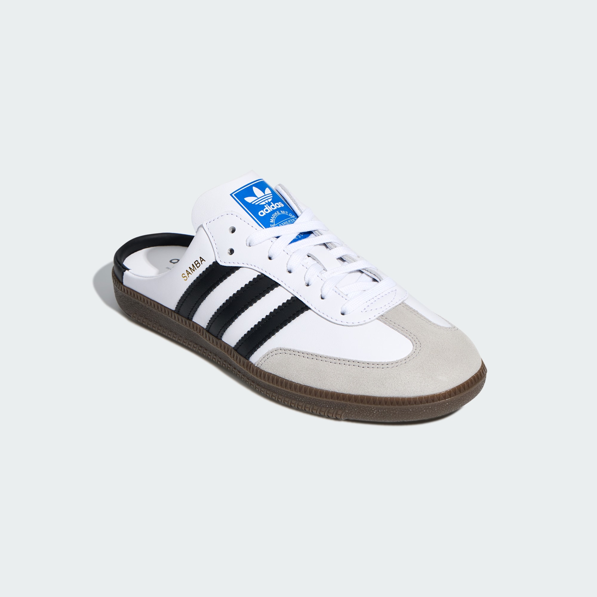 삼바 OG 뮬 - Cloud White / Core Black / Gold Metallic