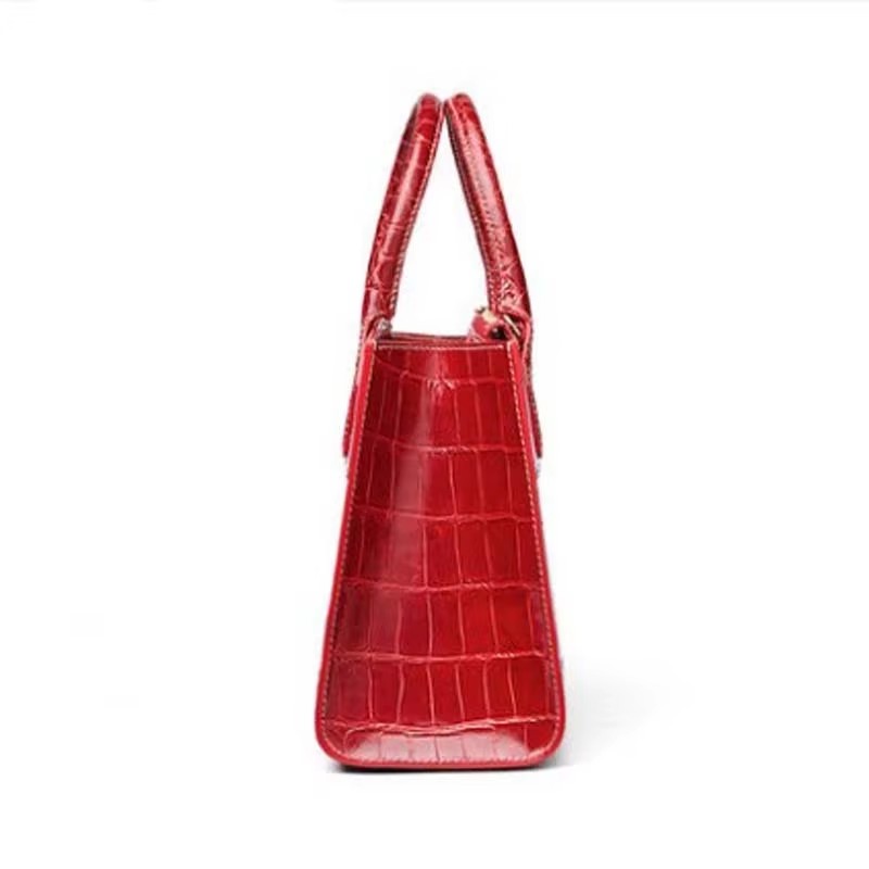  gete new 2026Crocodile leather handbag 、lady crocodile handbag for women estuarine crocodile handbag for femal handbag