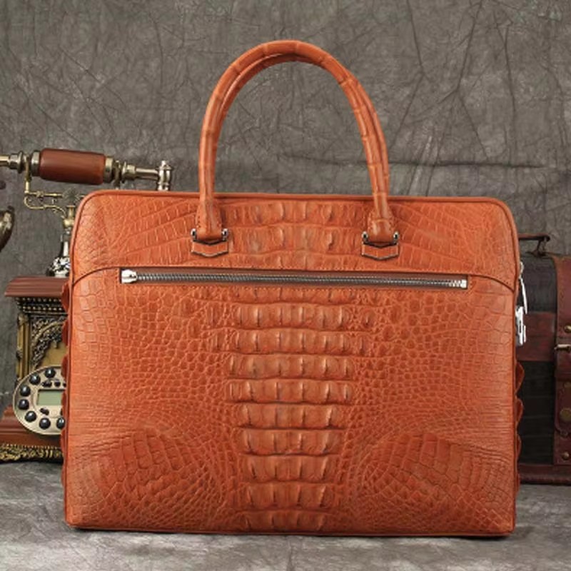 ourui bag men business men briefcase  female handbag Package male men crocodile leather handbag