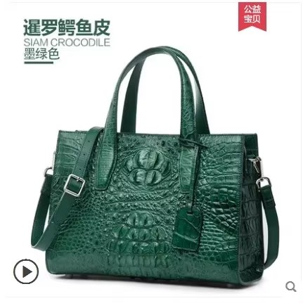 ouluoer crocodile leather lady handbag leather one shoulder cross body bag fashion large capacity bag fashion