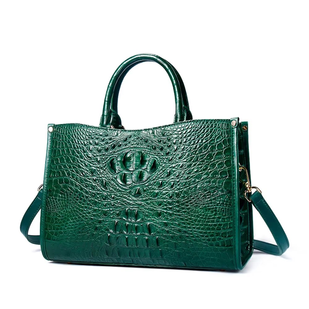 keximayuanyuan crocodile leather Female bag crocodile leather  import  female handbag large capacity  Single shoulder bag  women bag