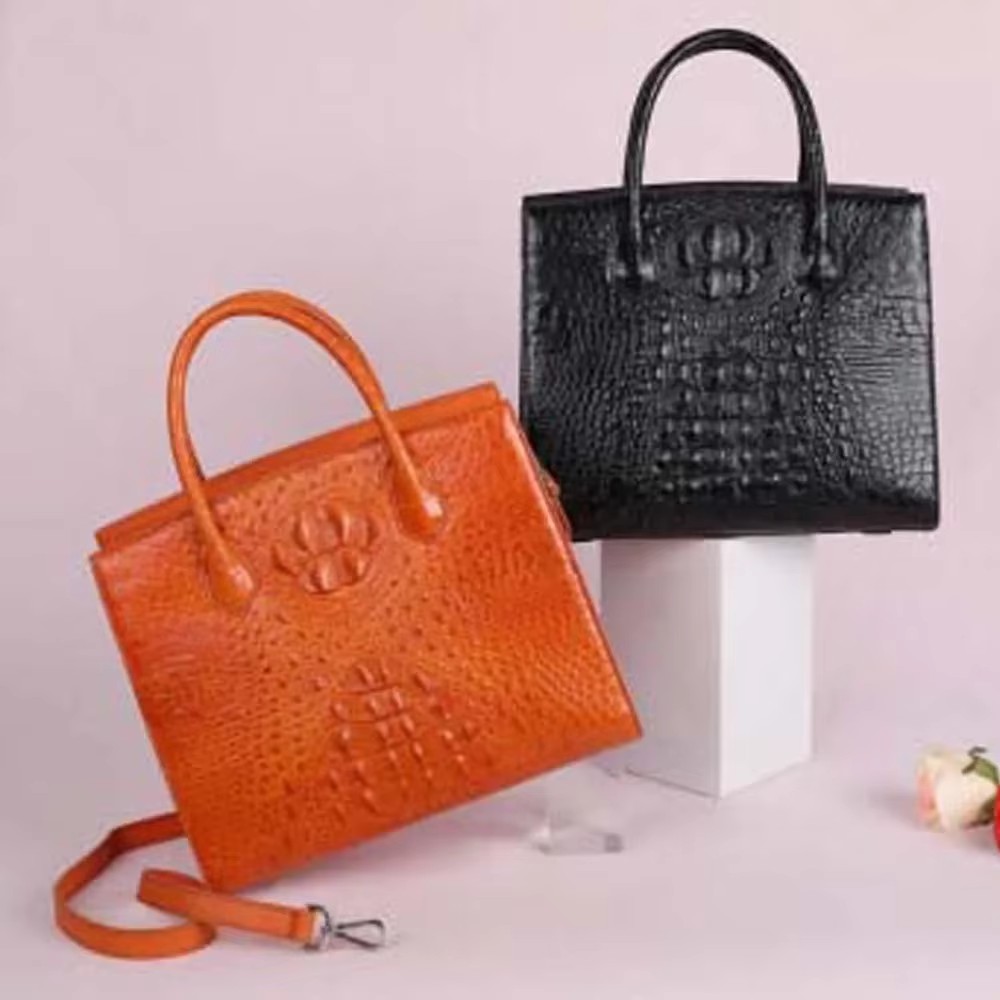 madun new crocodile leather Female bag  fashion  handbag  female  Wedding packages  large capacity  Female crocodile bag