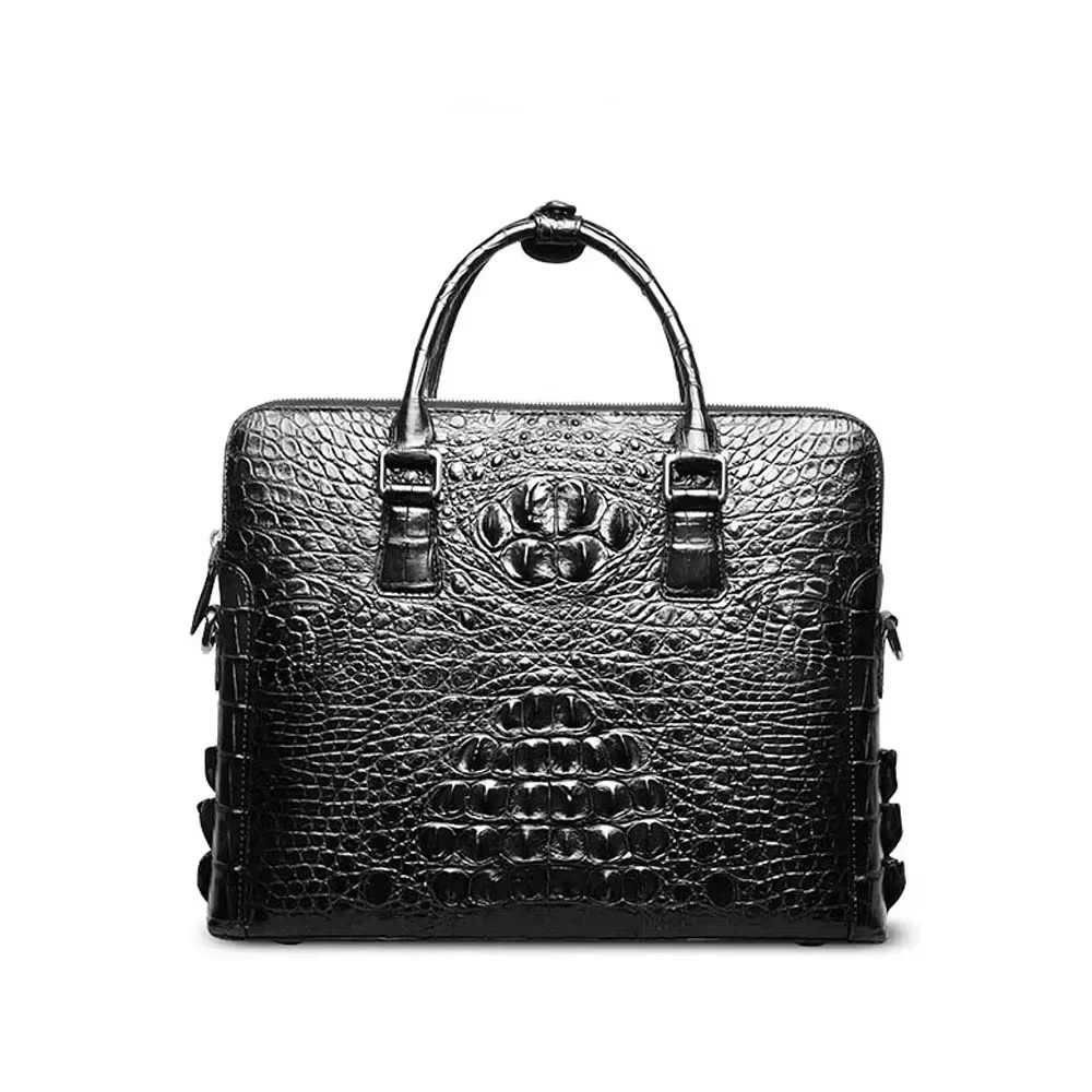 jianglang new real crocodile leather  men handbag male  Commercial  Single shoulder bag