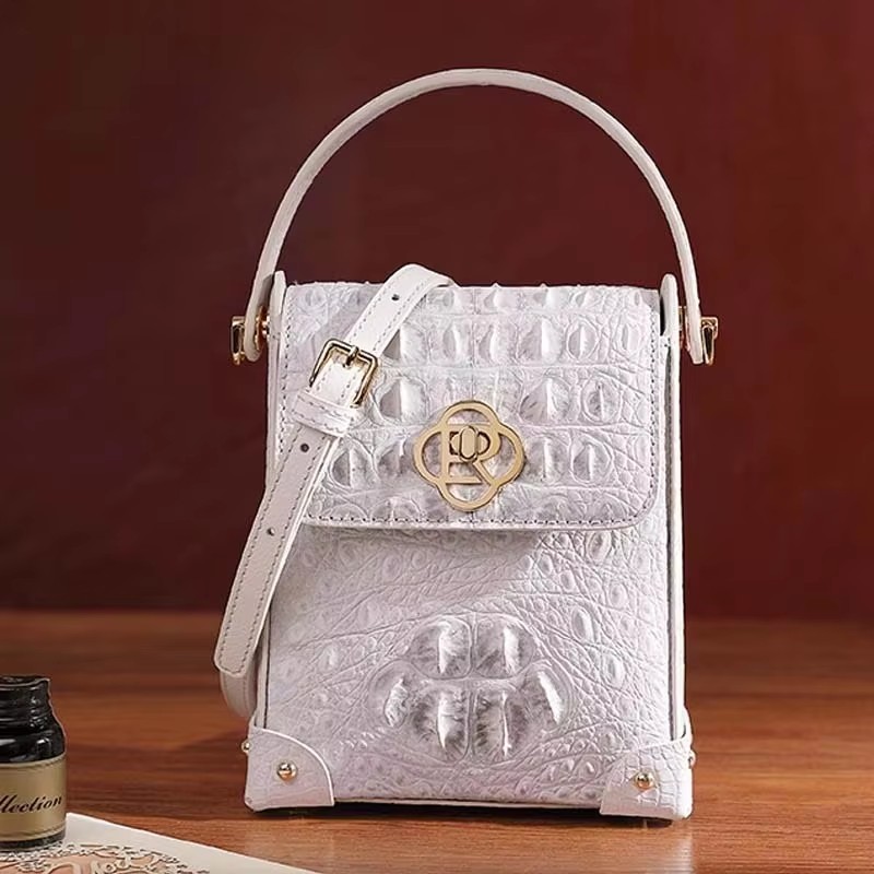 ouluoer  women crocodile leather bag one shoulder bag  fashion  mini  Female bag