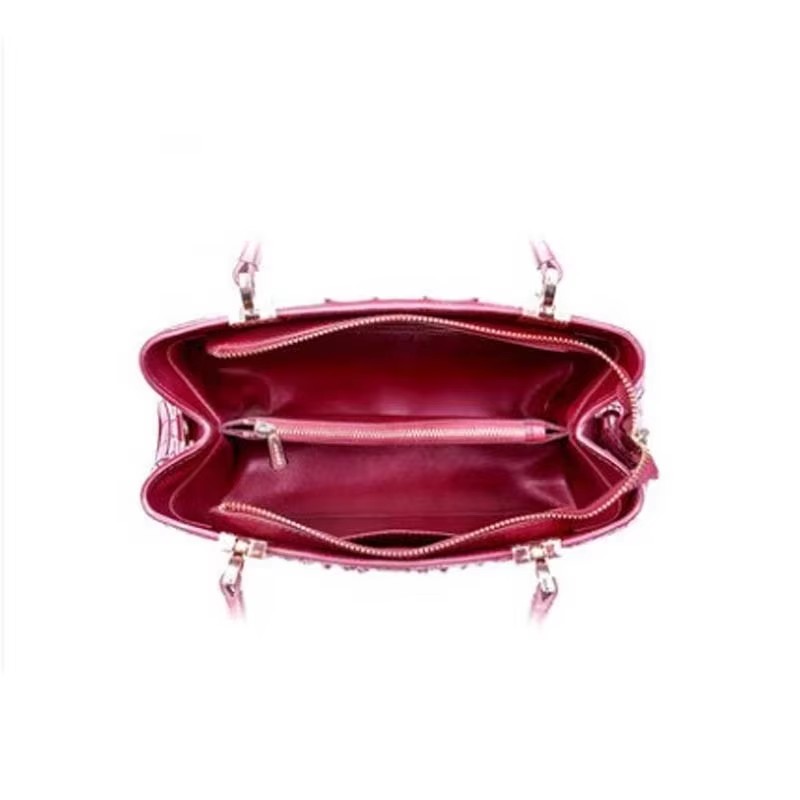 ouluoer crocodile leather  bag  large capacity  Single shoulder bag