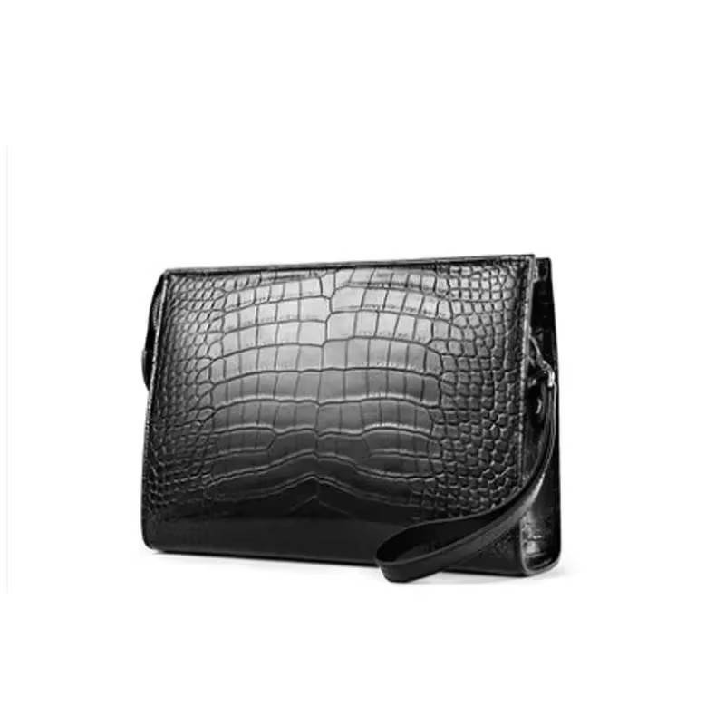  crocodile skin bag male envelope bag  fashion  leisure  business  male men clutch bags